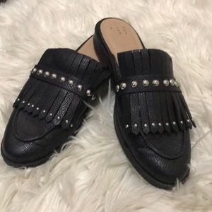 !!!!Black studded loafers!!!!!